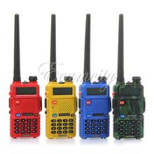 BAOFENG UV 5R Interphone Dual Band VHF UHF 65 108MHZ Handheld Walkie Talkie With Adapter With