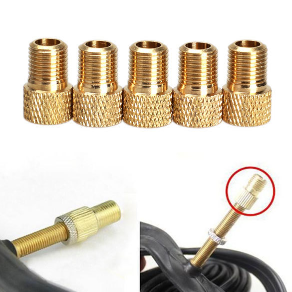 S1M # 5 x conversor Presta a Schrader bicicleta Bike válvula adaptador tubo bomba ferramentas S1M # 5 x conversor Presta a Schrader bicicleta Bike válvula adaptador tubo bomba ferramentas