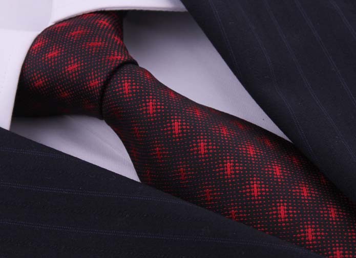Superior Quality Red Silk Ties For Men Gentlemen Wedding Dress Corbatas Gravatas Masculinas Neckties Gifts For