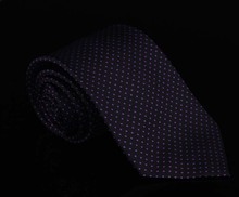 Brand Purple Dot Silk Tie Gravatas For Men Formal Business Fashion Classical Masculinas Seda Corbatas Men