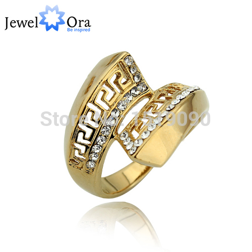 Men Ring fashion African Rings18K gold plated wedding Rings Islamic ...