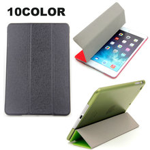 For ipad mini 1 Silk Slim Leather Case 2 Retina 3 Luxury Stand Cover Tablet Accessories