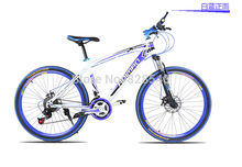 New 21 Speed Bicycle Bike 26 Folding Mountain Bike Mountain Bicycle Aluminum Alloy Frame Disc Brake with the best price