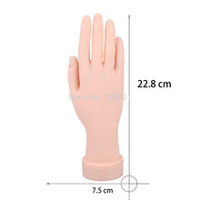 New Arrival High Quality Nail Art Model Fake Hand For Training1 PCS Fake Practice Training Display