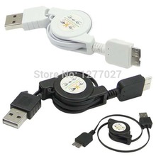 For Samsung Galaxy S5 Note 3 Retractable USB 3.0 Data Sync Charger Cable Cord feke