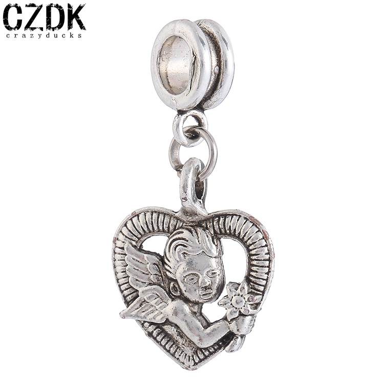 PD11 The Cupid Charms European Beads Fits Silver Charm DIY Bracelets necklaces pendant