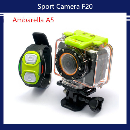 Full HD 1080P 5M Sports Action Helmet Camera Cam WiFi Remote Smart Phone Waterproof F20 DVR