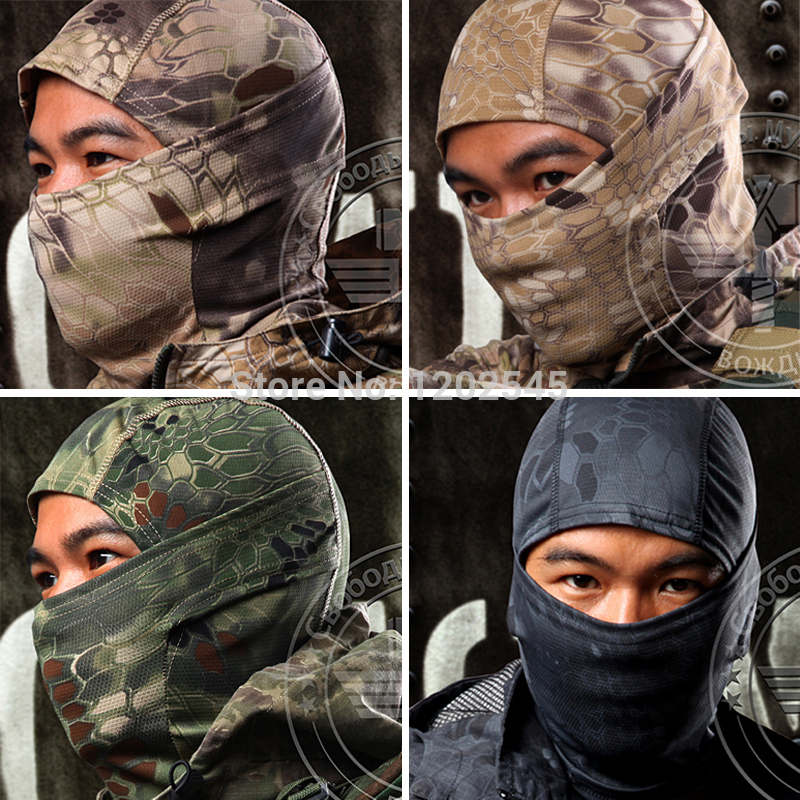 Chiefs Balaclava Serpentine Camouflage Tactical Hunting Hiking Outdoor Wargame Motorcycle Ski Cycling Protection Full Face Mask