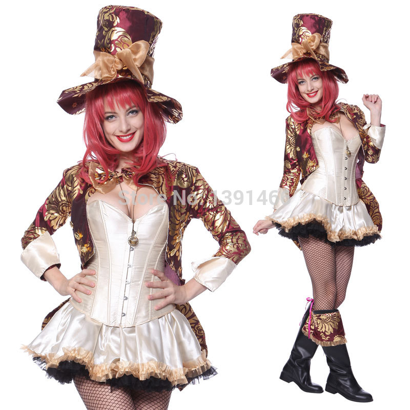 Steampunk Alice Womens Costume コスチューム deluxe