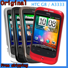 G8 Original Unlocked HTC Wildfire A3333 Mobile Phone 3.2 Inches Android GPS 5MP Camera WiFi Free Shiping