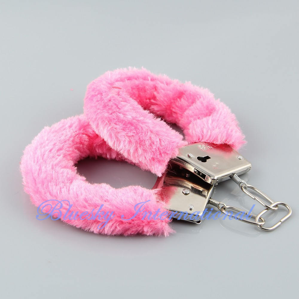 Наручники Love Cuffs Pink Plush 3682/H002T3F086A1 BX GP - Seven Creations - Перчатки, манжеты, наручники, браслеты - Купить