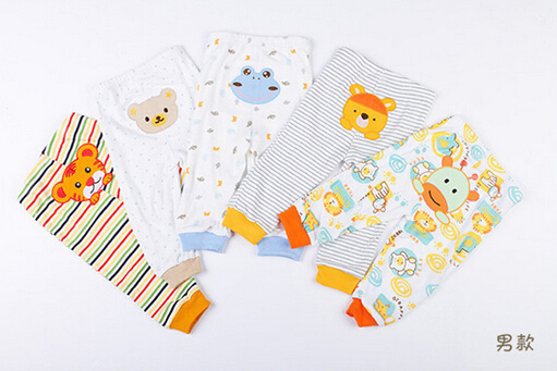 New Arrival 2015 Carter s baby boys girls 5pcs pack embroidered animals PP pants Baby pants