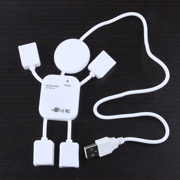 Купить 4 порта usb 2.0 высокая скорость хаб адаптера разъем кабеля для ...