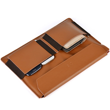 ZVE leather bag for Macbook Air Case  Computer Bag Laptop bags laptop protective sleeve 11.6 13.3 bag