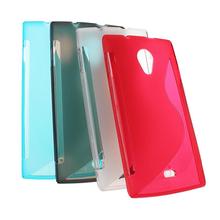 Goforward New S line Clear Silicone Protective Cover Case For Cubot X6 Smartphone 