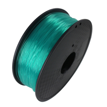 Transparent Green Color 3D Printer Filament PLA 1.75mm 1kg Plastic Rubber Consumables Material