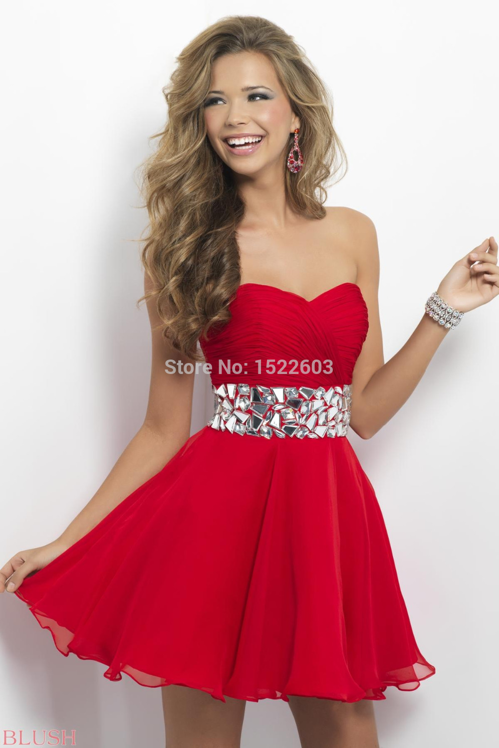 ... Short-Prom-Dresses-2015-Sleeveless-Cocktail-Dress-With-Crystal-Fast