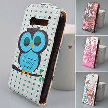 Printing cute pattern Leather Case cover For Alcatel One Touch Pop C5 5036 OT5036 5036D flip