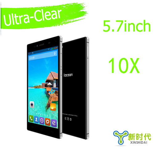 XINSHIDAI 10X New Ulear clear LCD Screen Protector Guard Cover Film For iOcean X8 Smart Phone