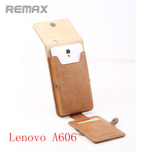 Universal Original Remax Leather Case cover for Lenovo A806 A8 4G Cell Phones MTK6592+6290 Octa Core 1.7GHz 5″ Free Shipping