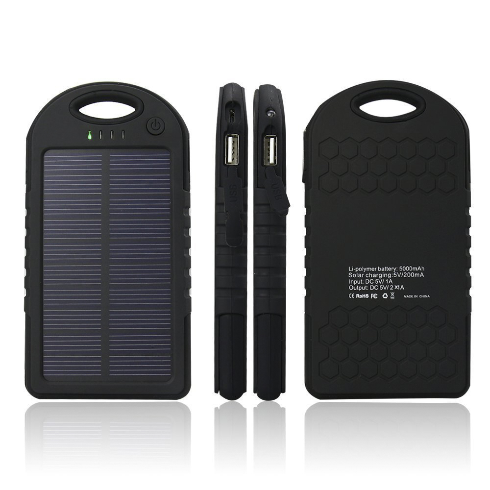 Купить Новый 5000mah солнечной батареи панели двойной usb порт ...