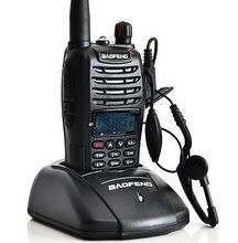 BAOFENG New UV-B6 VHF/UHF 136-174/400-470MHz Dual Band Radio Walkie Talkie+hands-free Headset  Portable radio