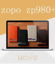 Horizontal Leather Case Cover for zopo zp980+ mtk6592 octa core 5.0 inch Cell phone With Card holder,Free Shipping