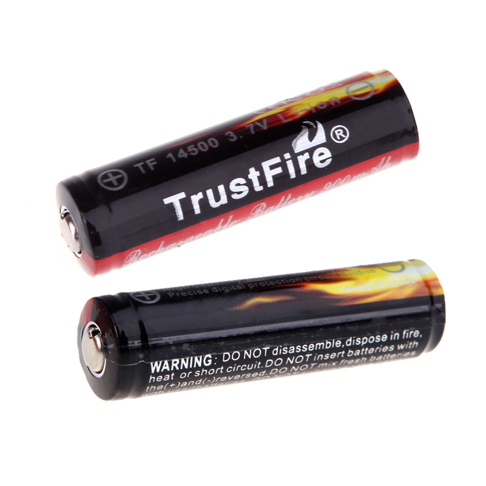 Купить экологические pcb платы trustfire 14500 900mah 3.7V литий-ионный ...