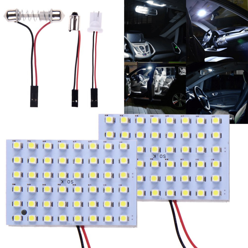 New-2x-Car-Vehicle-Interior-Panel-Light-