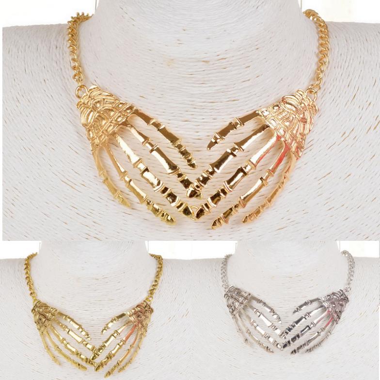 Hot-Sale-Wholesale-Yellow-White-Gold-Filled-Fashion-Necklaces-For ...