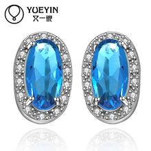 FVRS040 2015 new fine jewelry sets Extravagant Party jewlery set for lady Fashion Big Crystal set