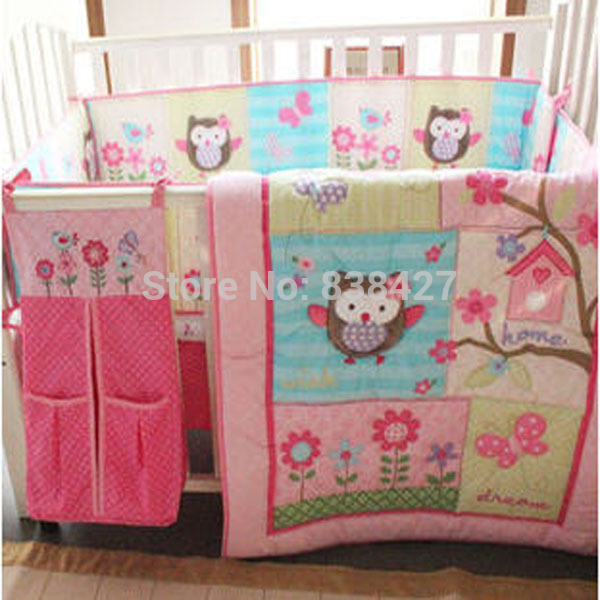owl crib bedding for a girl photos
