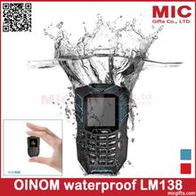 original ip67 rugged Waterproof phone shockproof OINOM LM138 Portable ultra thin credit Min Card Children Phone