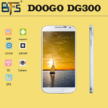 Original Doogee DG300 5 Inch IPS LCD MTK6572 Dual Core Android 4.2 Mobile Cell Phone 512MB RAM 4GB ROM 5MP Wifi BT GPS In Stock