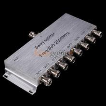 EA14 8-Way N Type Female Power Splitter 800-2500MHz Signal Booster Divider