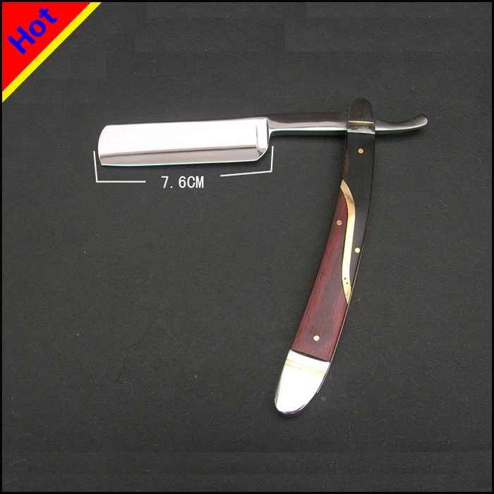 ... sharp shaving blade for men straight razor with Strop cloth+Knife Bag