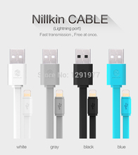 NILLKIN Brand New USB 2.0 Quick Charge 5V 2A Cable Data Cable For Lightning Port Devices For Apple iPhone ios 8 iPad iPod