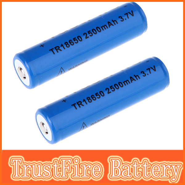 Купить 2500mAh батарею ли ионные 18650 2 x 18650 аккумуляторная батарея ...