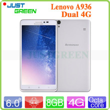 Original lenovo A936 4G Smartphone Android 4 4 MTK6752 Octa Core 1 7GHz 6 inch 1280x720