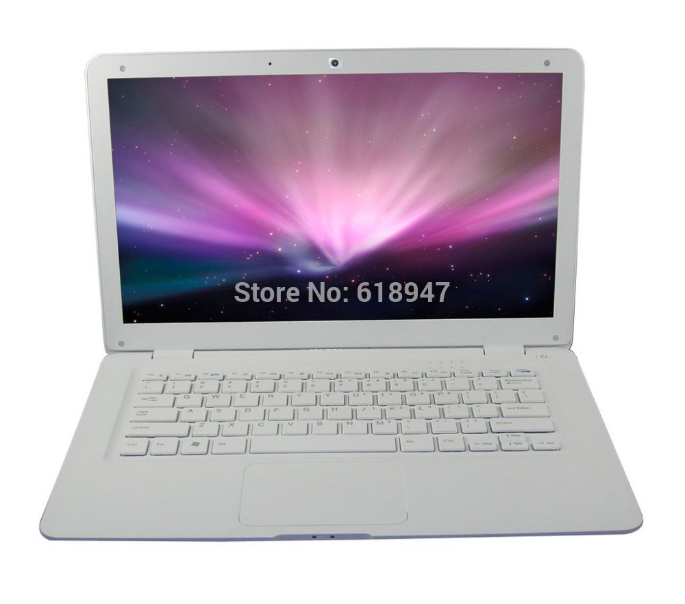 free shipping 13 3 windows laptop intel Atom D2600 Dual Core 2GB 500GB Webcam netbook laptops