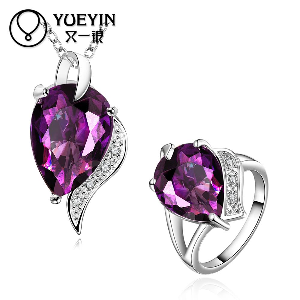 10sets lotFVRS021 2015 new fine jewelry sets Extravagant Party jewlery set for lady Fashion Big Crystal
