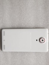 Free shipping Original ZTE Nubia Z5 NX501 battery cover white black back cover case backup parts