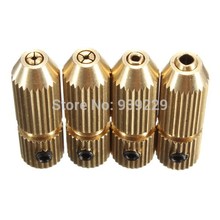 2.3mm Brass Electric Motor Shaft Clamp Fixture Chuck Mini Small For 0.7mm-3.2mm Drill