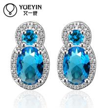 10sets lotFVRS032 2015 new fine jewelry sets Extravagant Party jewlery set for lady Fashion Big Crystal