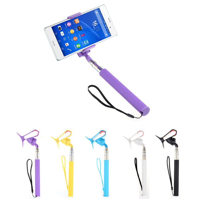 You Extendable Handheld Self Portrait Selfie Stick Monopod Telescopic Extendible Stand Holder for iphone samsung HTC