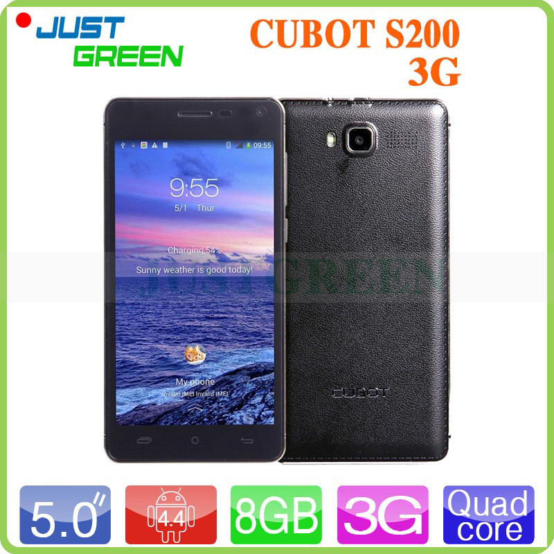 Original Cubot S200 Android 4 4 Smartphone 5 0 inch IPS 720P MTK6582 Quad Core 1GB