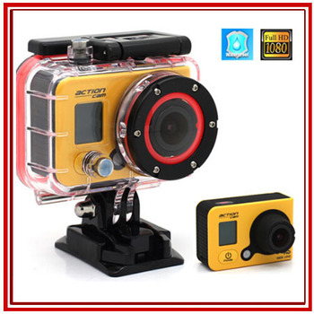 E-прыгать F990A профессиональный мини действий камеры 1080 P водонепроницаемый Full HD новатэк 96650 млн. под водой 50 м спорт дайвинг камеры HDR T20