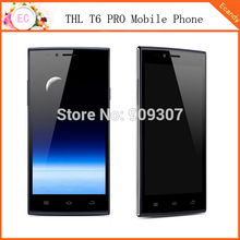 Original THL T6 Pro T6S Mobile Phone MTK6592M Octa Core 5 Inch 1280×720 IPS Android 4.4 8MP 1GB RAM 8GB ROM Dual SIM GPS