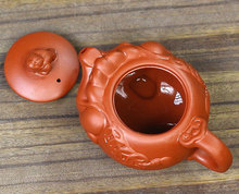 Wealthy Toad Golden Toad Puple Clay Teapot Tea Set Gongfu Teapot Tea 120ml 