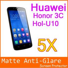 5x New Premium Protective Film Huawei Honor 3C MTK6589 MTK6592 1.9GHz Octa core Matte Anti-Glare LCD Screen Protector